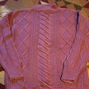 Mock turtle neck sweater/tunic